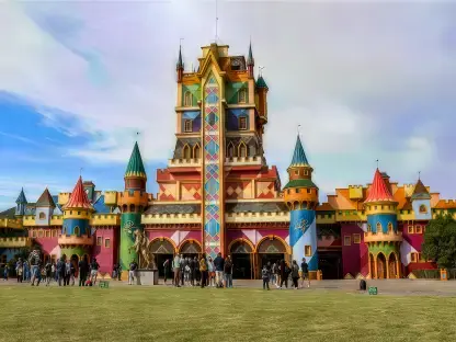 Castelo das Nações, entrada principal do Parque Beto Carrero World.