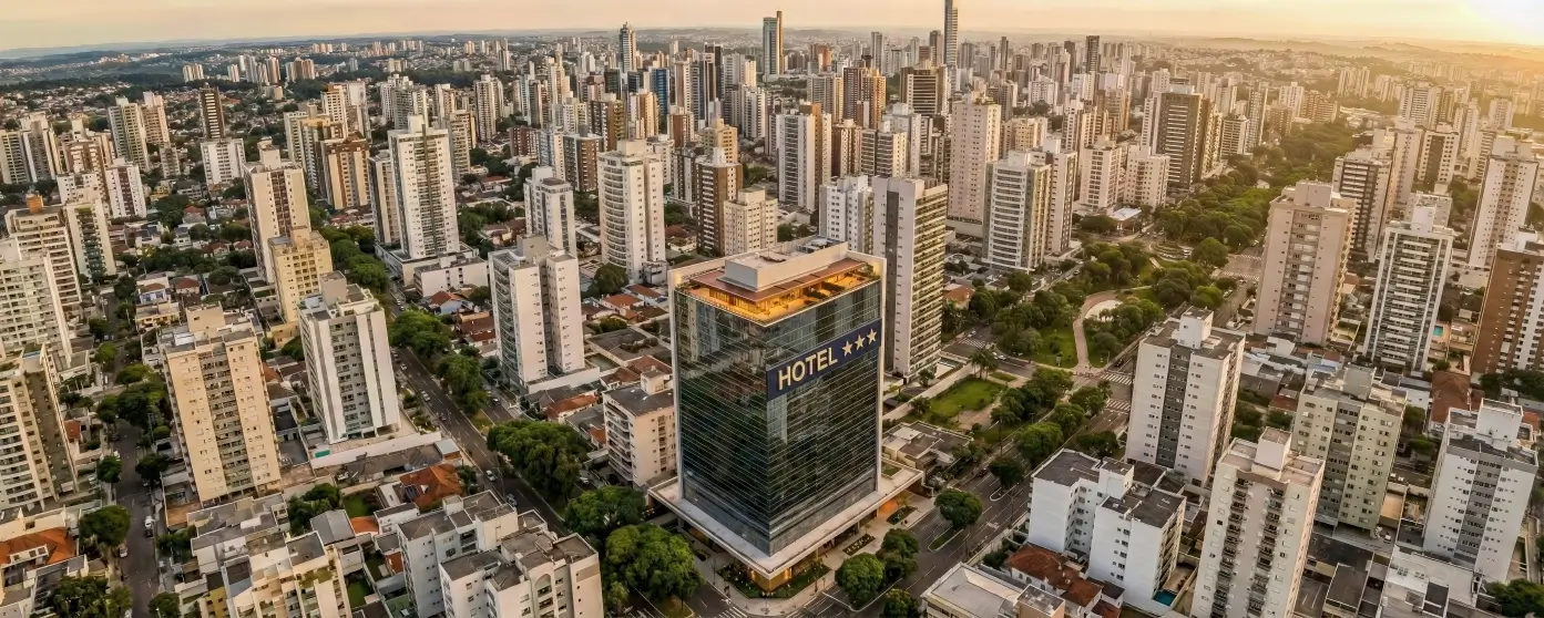 Hotel no Centro de Curitiba